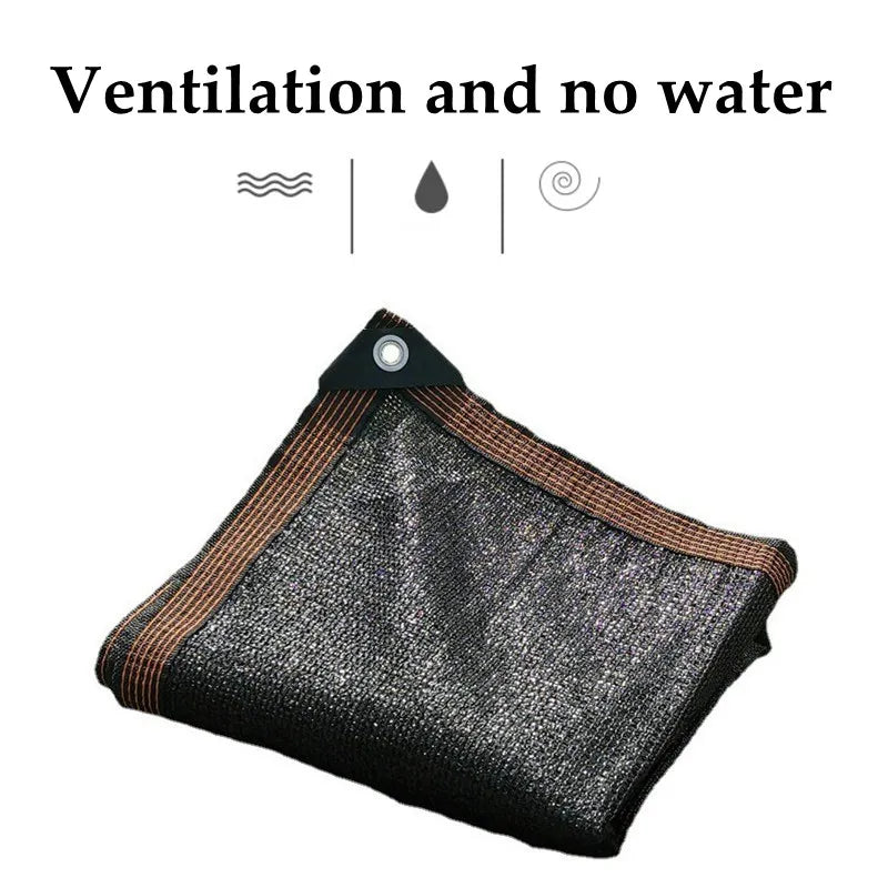 HDPE Anti-Uv Sunshade Net Garden Sunscreen Sunblock Shade Balcony Courtyard Greenhouses Shading Net Cover Car Heat Insulation