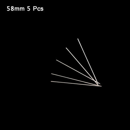 WLYeeS 5Pcs Central Opening Curved Beading Needles Stainless Steel Tools Pins for Bead Threading String Cord Easy Jewelry Making