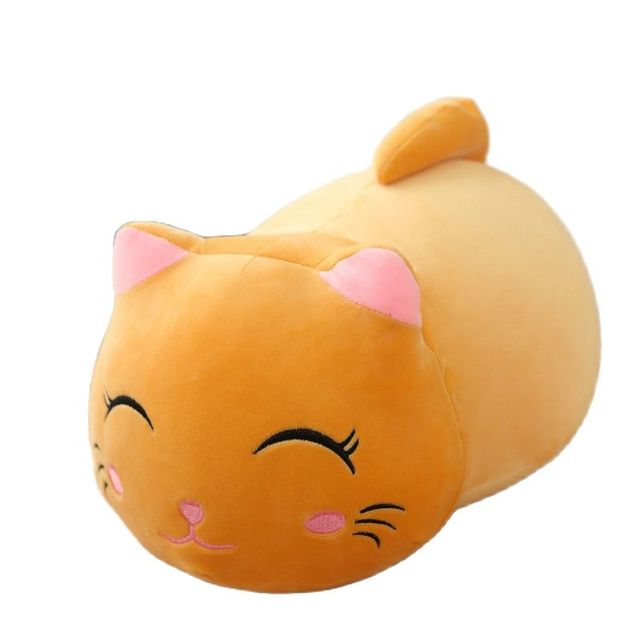 9 Styles Animal Fat Dinosaur Pig Cat Bear Plush Toy Soft Cartoon Panda Hamster Elephant Deer Stuffed Doll Baby Girl Pillow