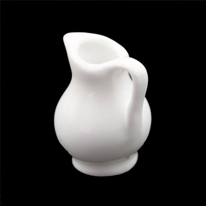 1/2/3/5/7/9pcs/Set Dollhouse Mini Ceramic Porcelain Vase Accessories Doll House Miniatures 1:12 Accessories Decorative Miniature