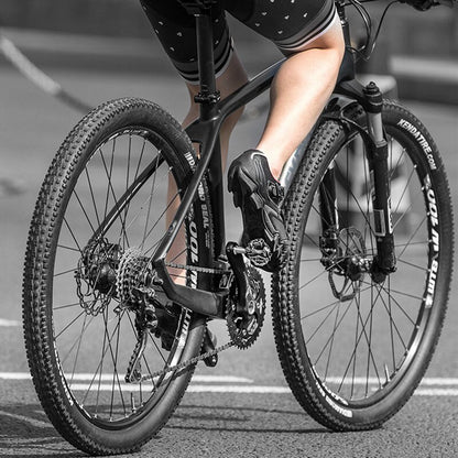 ZERAY MTB Mountain Bike Self-Locking Pedals Cycling Clipless Pedals Aluminum Alloy SPD CR-MO Pedals Mtb Pedals Bike Pedals