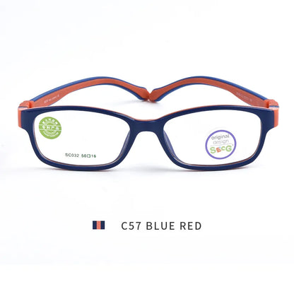SECG Ultralight Flexible Soft Kids Frame Children Optical Spectacle Frame Glasses for Sight Eyeglass Lunettes De Vue Enfant