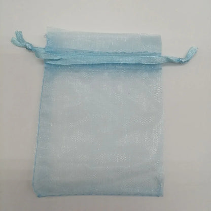 100pcs/Lot 5x7/7x9/10x15cm Organza Jewelry Bags Pouch Organza Drawstring Bag Jewelry Packaging for Jewelry Pouches Jewellery Bag