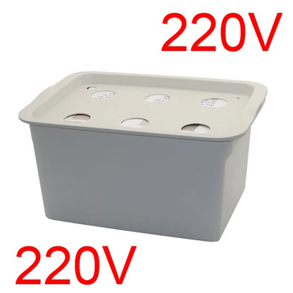 220v/110v Plants Site Hydroponic Systems 6 Holes Nursery Pots Soilless Vegetables Cultivation Seedling Growing Box With Air Pump