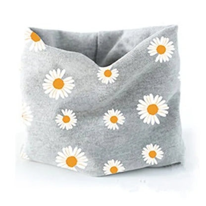 New Autumn Winter Girls Cotton Scarf Kids Scarf Bibs LIC Boys Girls Scarves Lovely Kids Collar Children Bufandas O Ring Scarf