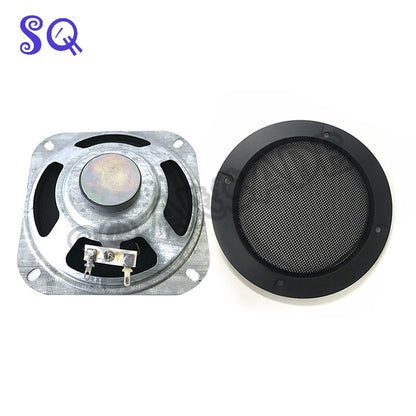 2pcs/Lot 4 Inch Silver Dynamic loudSpeaker Protective Grille Circle and Protective Black Iron Mesh DIY Decorative Arcade Cabinet