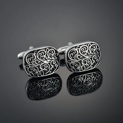 New Arrive Shirt Cufflinks Festival Christmas Cuff Links for Wedding Party Fashion Wooden/Knot/Dragon Men Sleeve Shirt Cufflinks