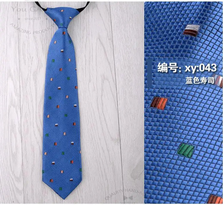 28*6cm Gravata Boys Girls Children's Tie School Class Dance Costume Accessories Band Cartoon Student Tie Necktie Neckcloth