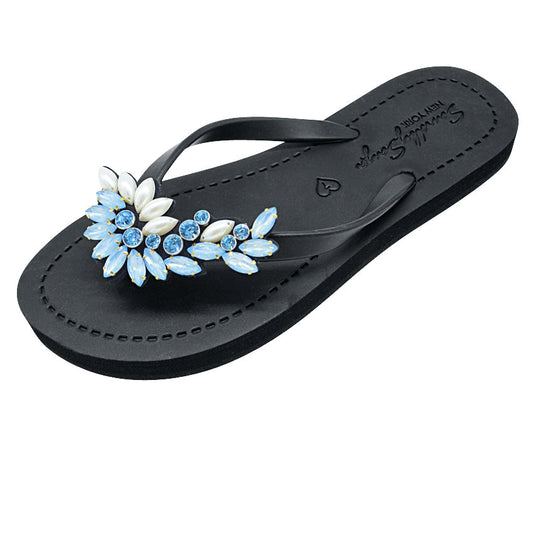 Manhattan Pearl- Flat Flip Flops Sandal