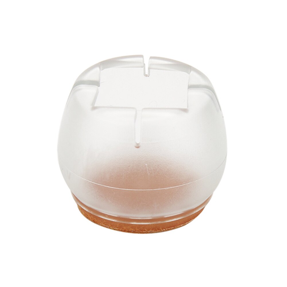 10pcs/Set Transparent Silicone Rectangle Square Round Chair Leg Caps Feet Pads Furniture Table Feets Wood Floor Protect Supplies