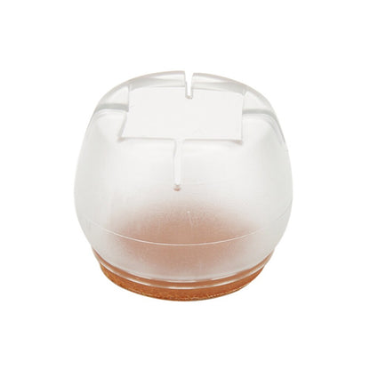 10pcs/Set Transparent Silicone Rectangle Square Round Chair Leg Caps Feet Pads Furniture Table Feets Wood Floor Protect Supplies