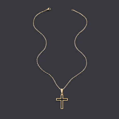 Choker Necklaces for Women 2022 Gun Cross Pendant Crystal Rhinestone Chain Necklace Women Men Punk Chains Jewelry