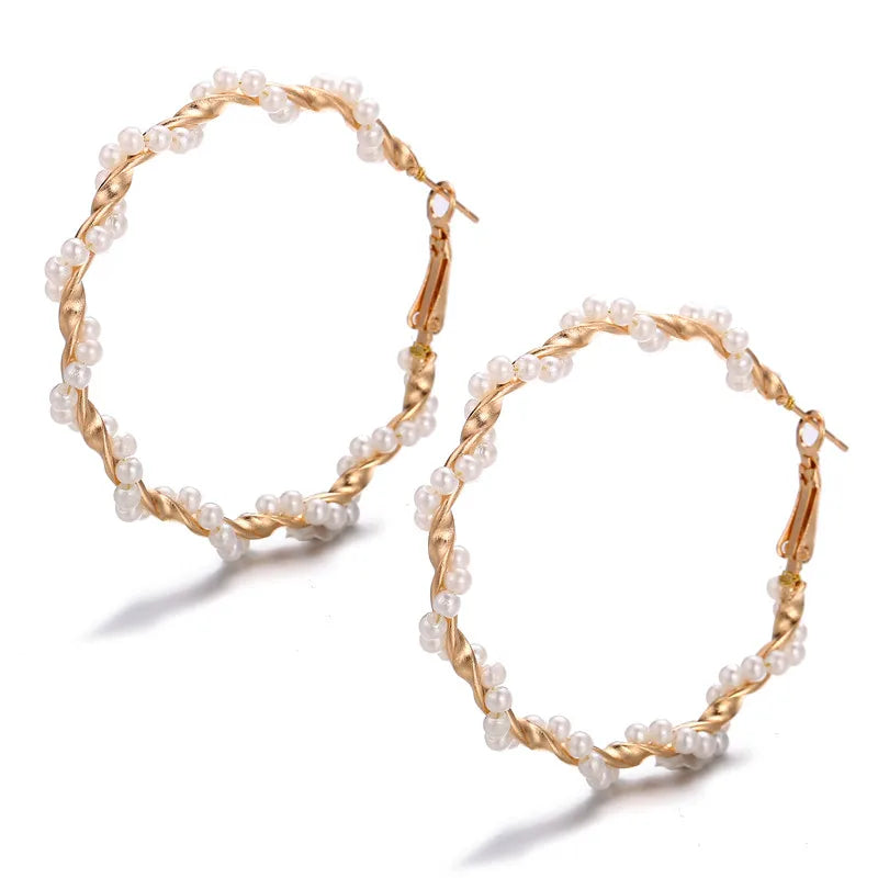17KM Vintage Tassel Acrylic Earrings for Women Bohemian Earrings Set Big Dangle Drop Earring 2020 Brincos Female Jewelry