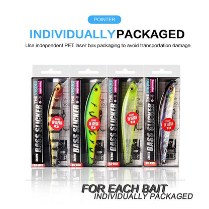 BEARKING 9cm 10g Hot Fishing Gear Shone SP Lures Minnow Crank ,Tungsten Magnet Weight System Wobbler Bait Isca Artificial