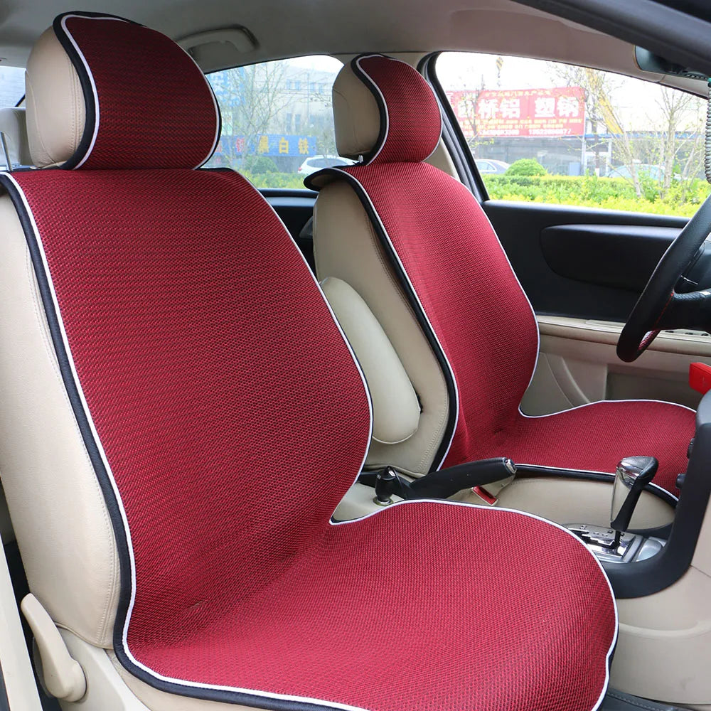 1 Pc Breathable Mesh Car Seat Covers Pad Fit for Most Cars /Summer Cool Seats Cushion Luxurious Universal Size Car Cushion