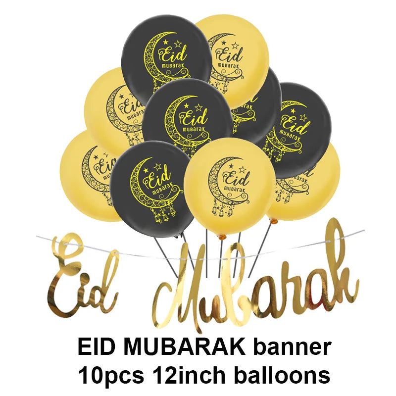 EID MUBARAK Moon Star Biscuit Mold Cookie Cutters Set Wooden EID Light Hanging Ramadan Mubarak Ramadan Kareem Party Home Decor