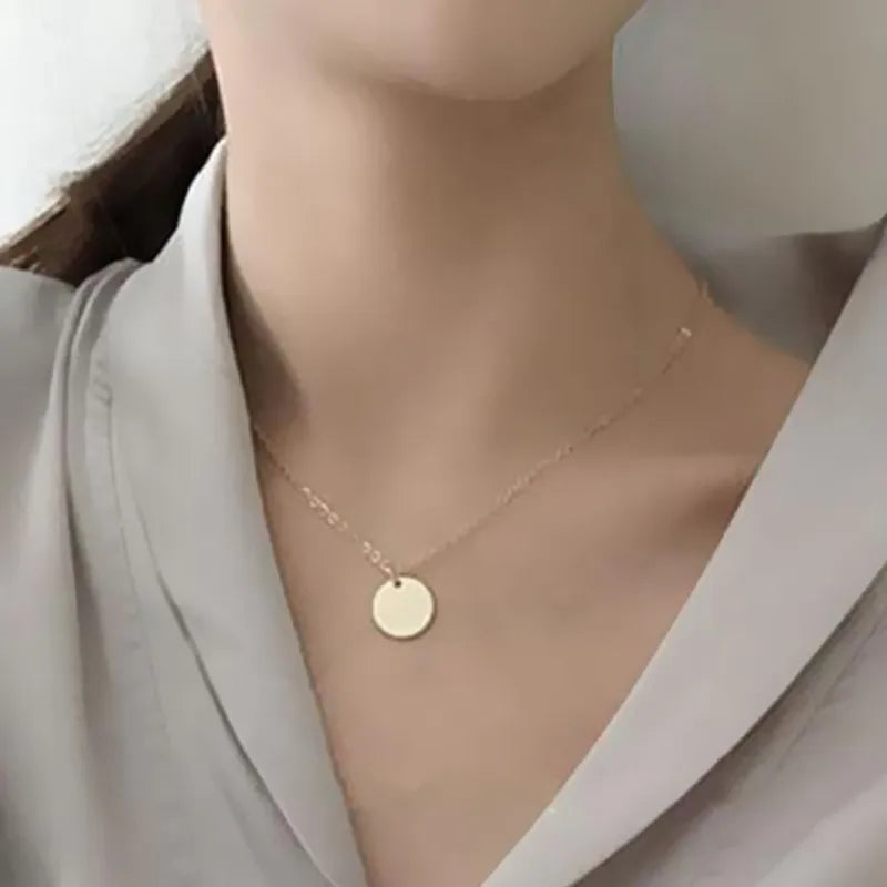 New Fashion Heart Leaf Moon Pendant Necklace Crystal Necklace Women Holiday Beach Statement Jewelry