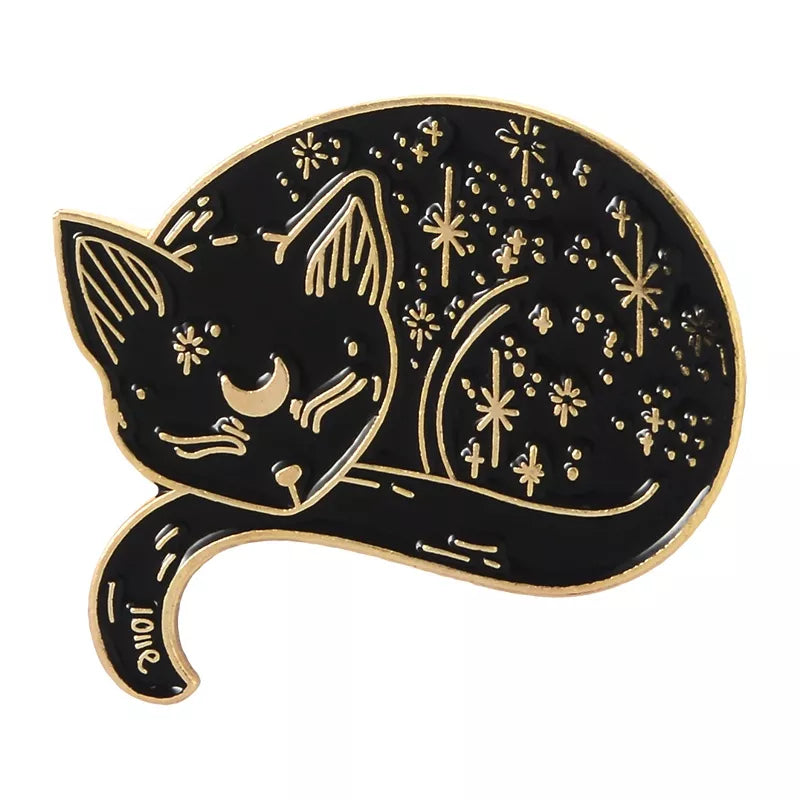 Meow Cat Kindergarten Enamel Pins Box Kitten Hugging Cats Badge Custom Brooch Bag Clothes Lapel Pin Cartoon Animal Jewelry