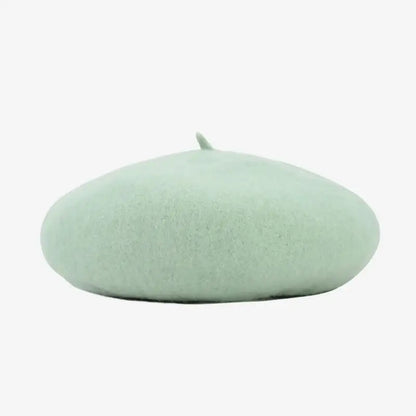 COKK Wool Beret Female Winter Hats for Women Flat Cap Knitted Hats Lady Girl Berets Hat Female Boina Bonnet Painter Hat Cap Hot