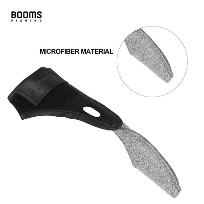 Booms Fishing FG1 Single Finger Protector Fly Fishing Gloves Non-Slip Breathable, Surf Casting Glove Fishing Tools  Accessories
