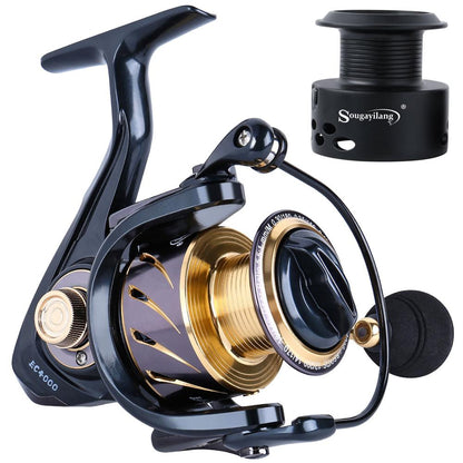 Sougayilang 3.0M Feeder High Carbon Rod Sets With 13+1BB Spinning Reel  Fishing Rod Combon Feeder Rod Combos Pesca