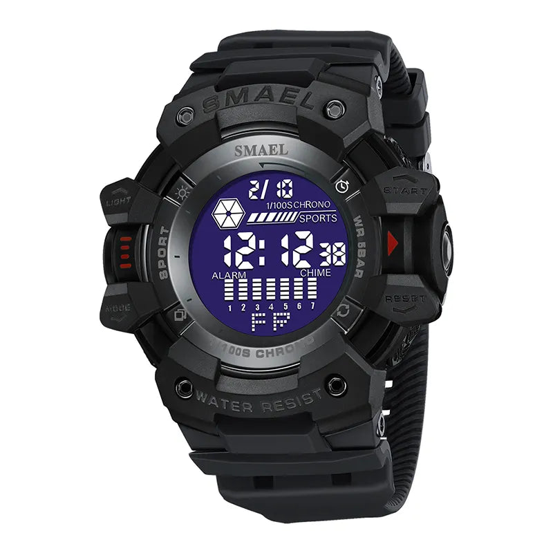 Mens Watch Military Water Resistant SMAEL Sport Watch Army Led Digital Wrist Stopwatches for Male 1802 Relogio Masculino Watches