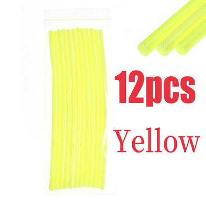 12pcs/Pack 4mm High Density Cylinder Foam With Center Hole for Fishing Float Making Fly Tying Rig Making DIY Etc..