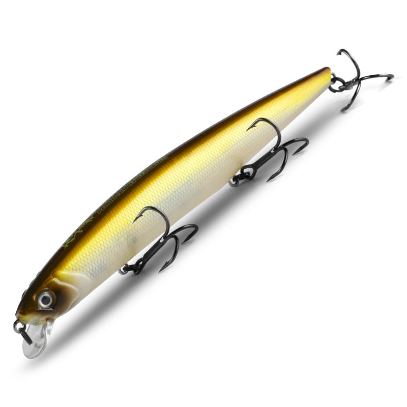 BEARKING 14cm 22g New Hot Fishing Gear Shone Lures Minnow Crank Tungsten Weight System Wobbler Bait Isca Artificial