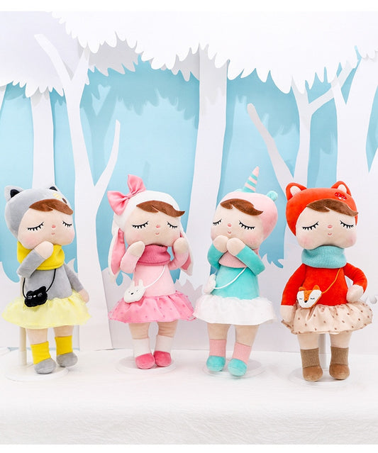 33cm New Angela Rabbit Metoo Doll Stuffed Toys Plush Animals Kids Toys for Girls Children Boys Baby Plush Toys Cartoon Soft Toys