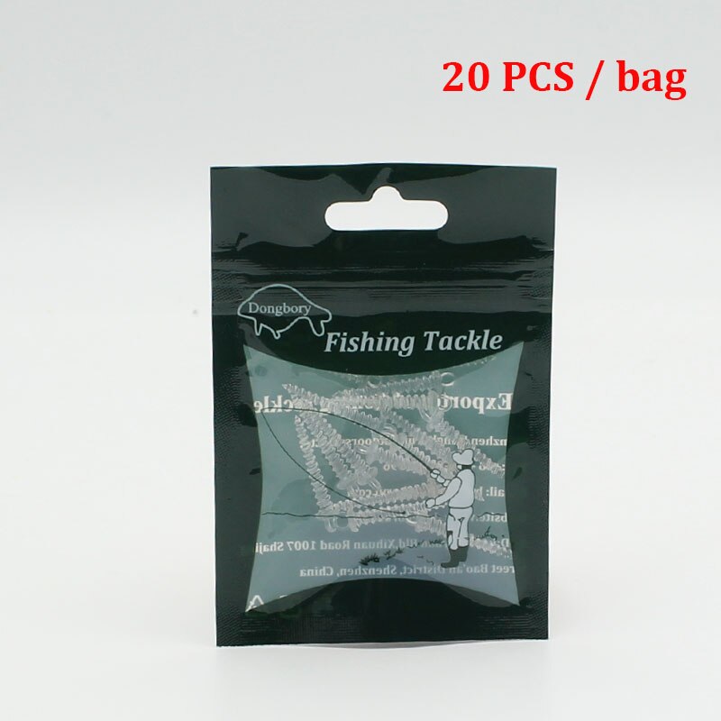 20PCS Pop Up Boilie Screw Peg With Ring Swivel D-Rig Chod Rig Terminal Tackle Bait Holder Screw Carp Fishing Accessories
