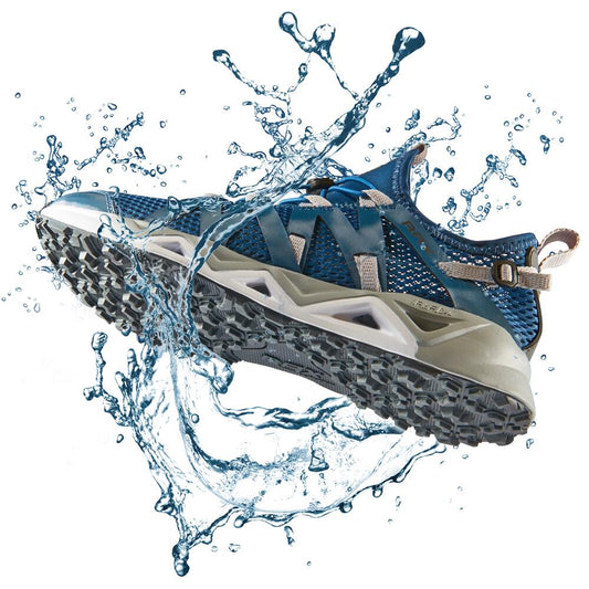 Rax Men's Aqua Upstreams Shoes Quick-Drying Breathble Fishing Shoes Women Hole PU Insole Anti-Slip Water Shoes 82-5k463