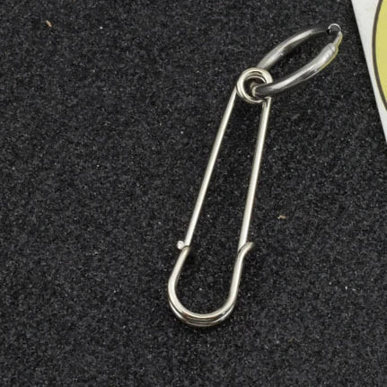SOHOT Hot Dangle Long Tassel Unisex Hoop Earrings Punk Metal Jewelry Brincos Silver Color Star Cross Pendant Exaggerate Design