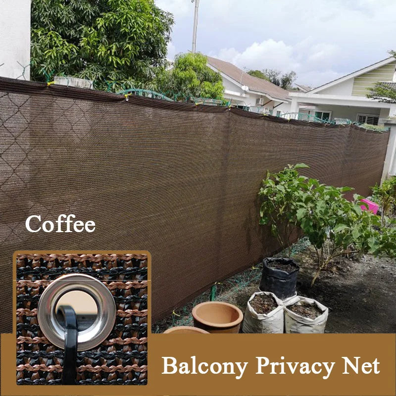 Wide 0.9m 3ft HDPE Anti-Uv Sun Shade Net Garden Plants Cover Shade Sails Enclosure Nets Balcony Terrace Fence Safety Privacy Net