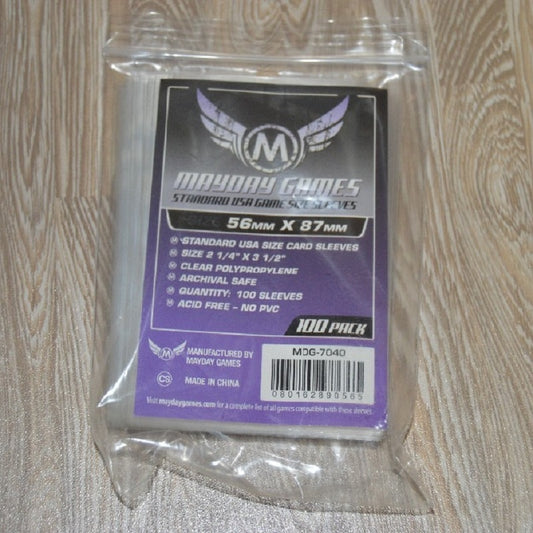 200pcs/Lot Mayday Mini Cards Sleeves 41x6356x 87 Large Size Card Sleeves Clear Cards Protector Pack Case Holder Board Game Catan