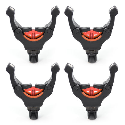 Hirisi Carp Fishing Rod Rest Head Gripper for Rod Pod Holder With Magic Magnet Clips Keep Fishing Rod