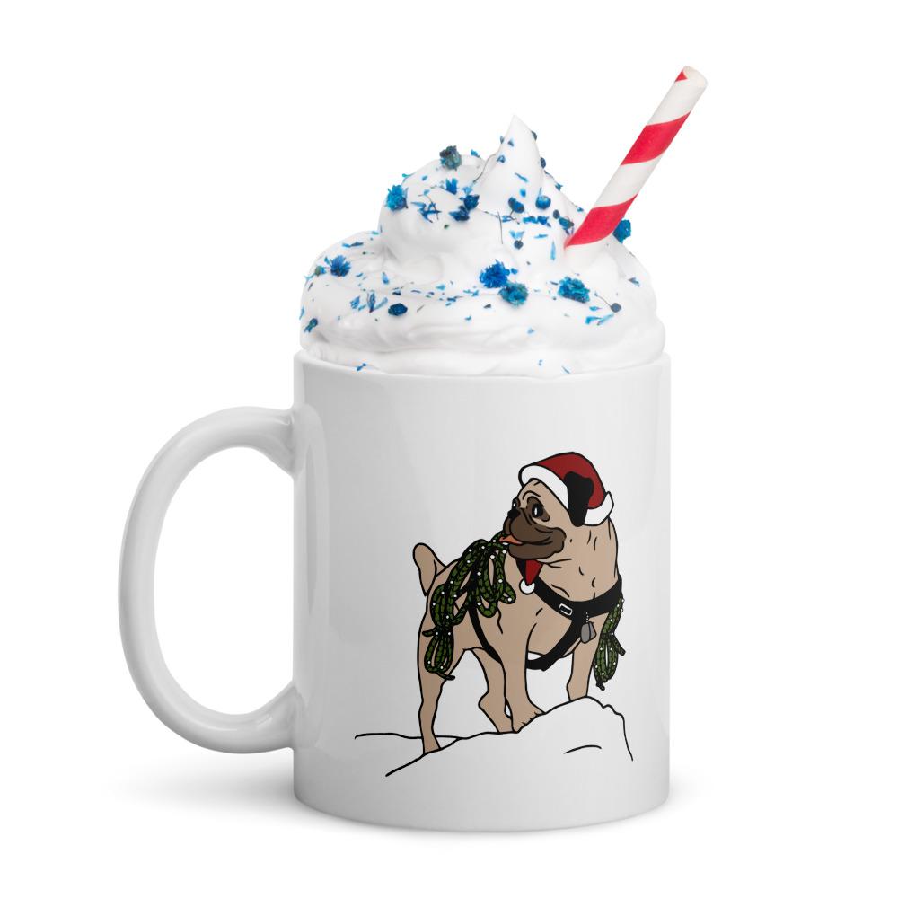 Vinny the Pug Christmas Mug #3