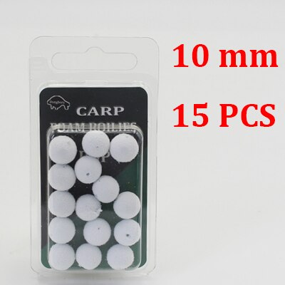 12/15pcs Carp Fishing Accessories Foam Boilies for Zig Rig Hair Chod Ronnie Rig Pop UP Boilies for Carp Fishing Tackle Equipment