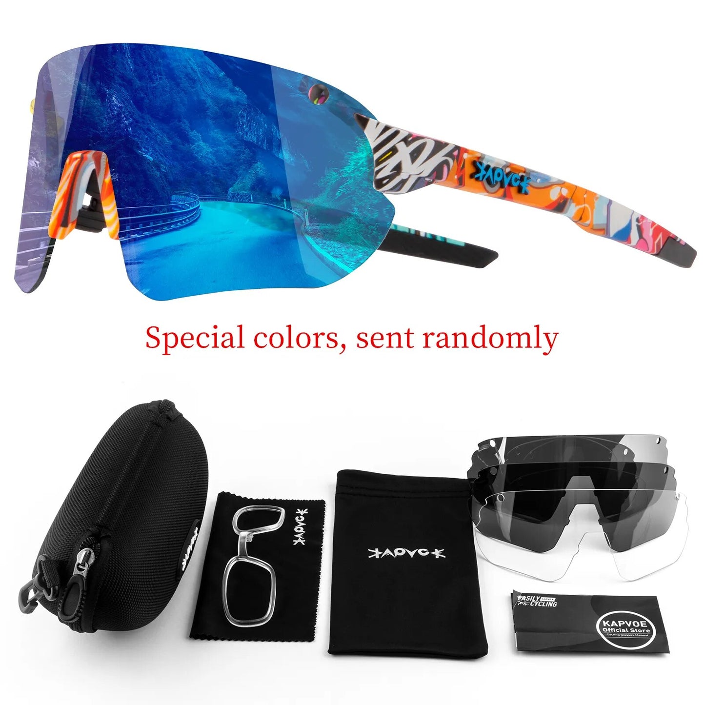 Photochromic Sports Men Sunglasses Road Cycling Glasses Mountain Bike Bicycle Riding Protection Goggles Eyewear Sport Sunglasses