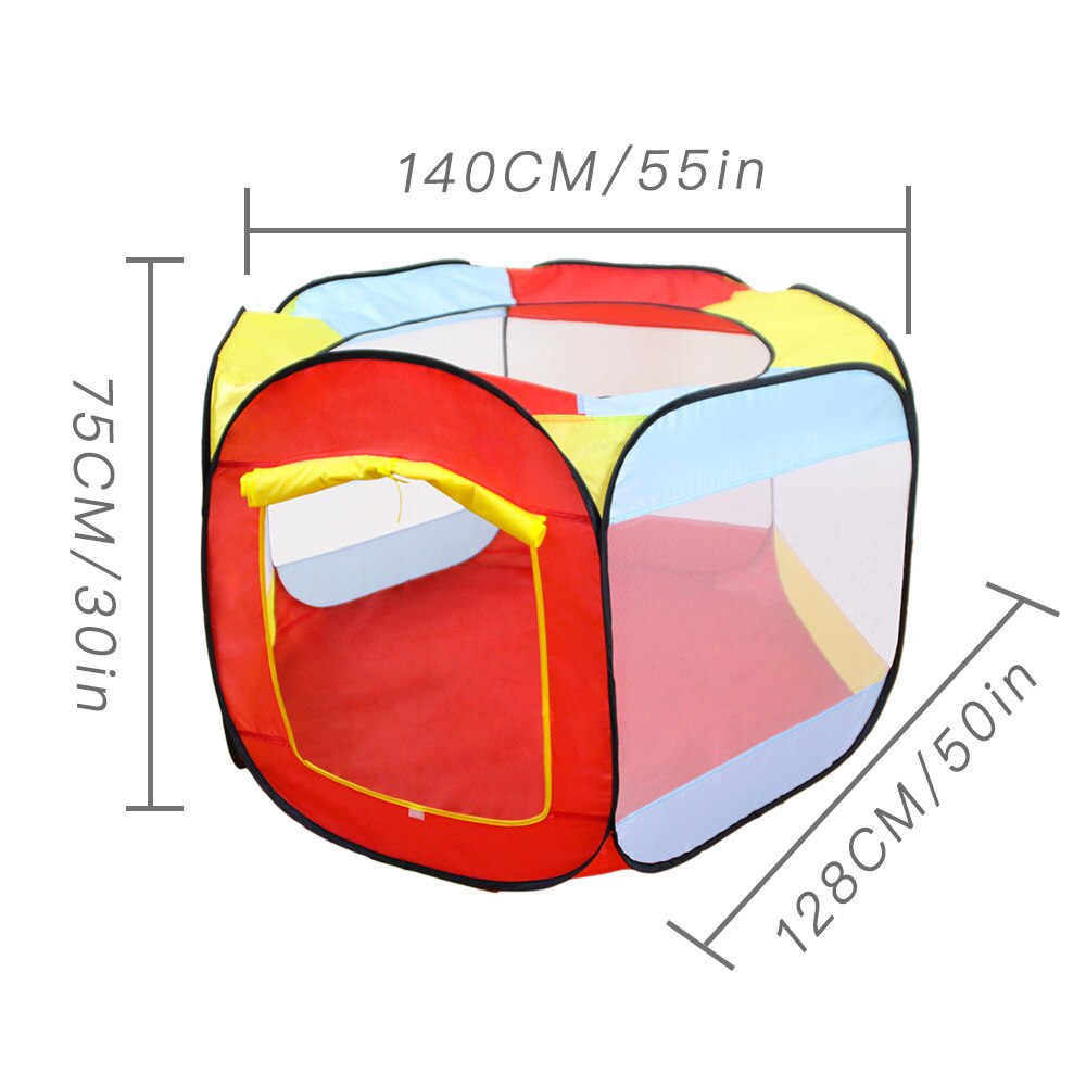 Outdoor Easy Folding Ocean Ball Pool Play Pen Game Tent Toy House Children's Interactive Game Toys
