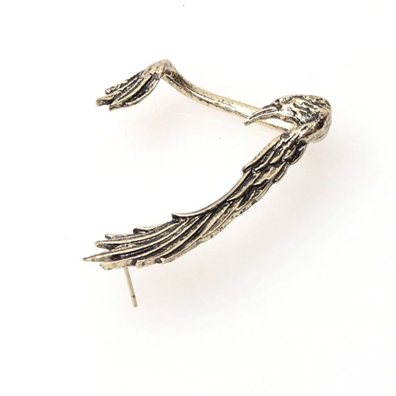 Retro Vintage Gothic Rock Punk Twine Dragon Shape Ear Cuff  Earring Earrings for Women Men  Earrings
