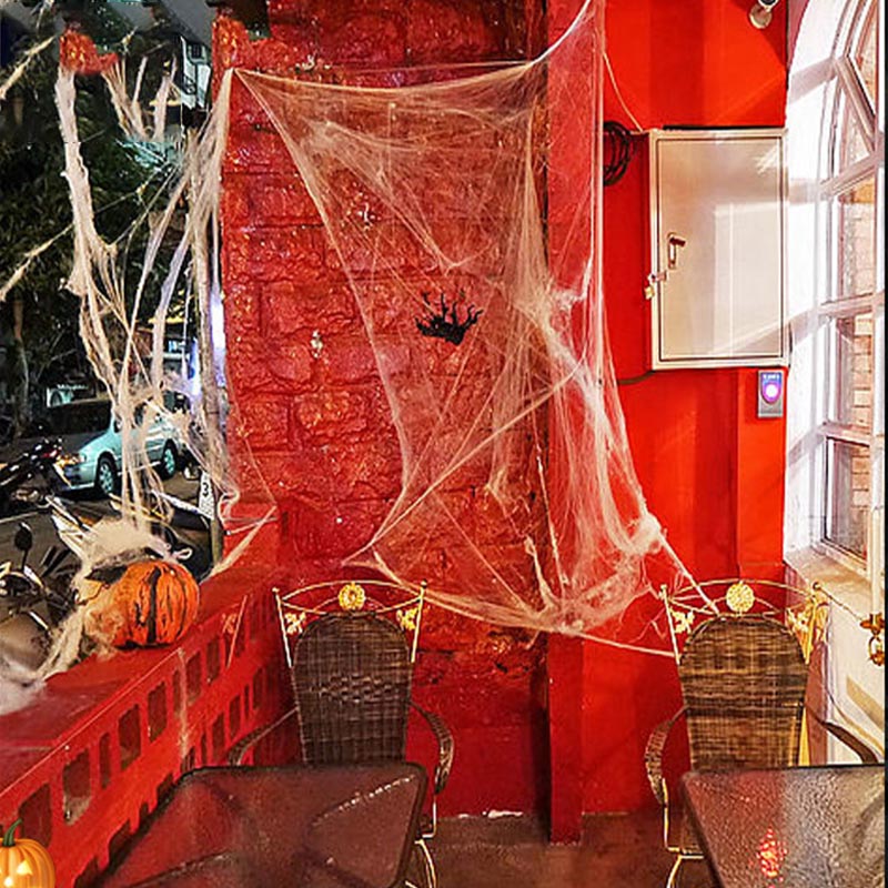 Halloween Warning Tape Signs Halloween Props Window Prop Party Danger Warning Line 580x8.5cm Halloween Decoration Witch Balloons