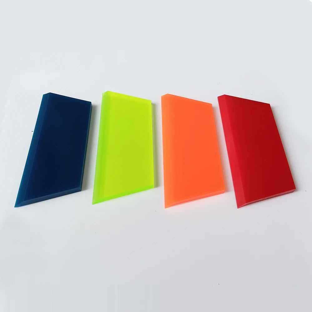 Glass Water Wiper Film Scraper Auto Ice Tools Window Tints Plastic Wrap Vinyl Squeegee Auto Install Household Cleaning Tool B102