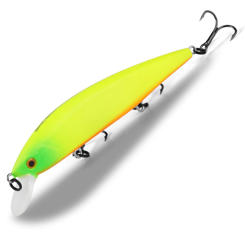 BEARKING 110mm 16g Hot Fishing Tackle A+ Tungsten System Fishing Lures Minnow Bait Suspending  Bait 16colors for Choose