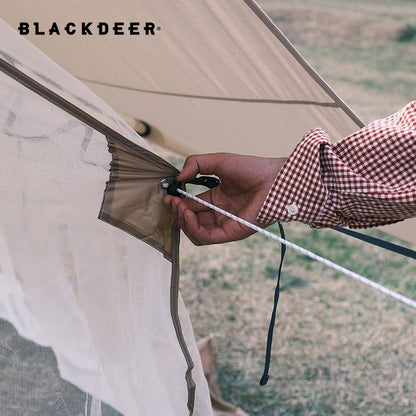 BLACKDEER Summer Canopy Anti-Mosquito Mesh Tent 5-8 People Field Camping Picnic Ventilation Tent