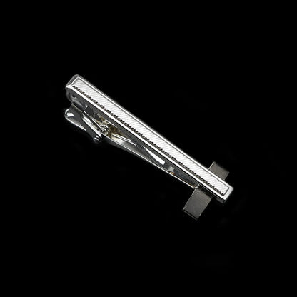 Men's Metal Tie Clip Bright Chrome Stainless Steel Jewelry  Necktie Clips Pin Clasp Clamp Wedding Charm Creative