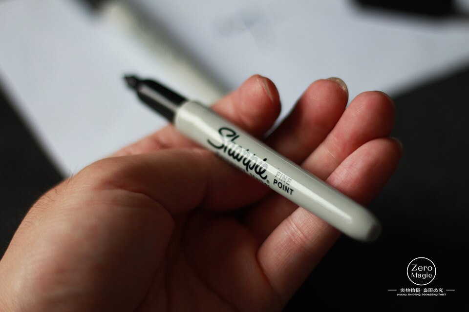 Vanishing Sharpie by SansMinds Creative Lab Illusions Street,Party Funny Comedy Magic Tricks Gimmick Props Mentalism,pen