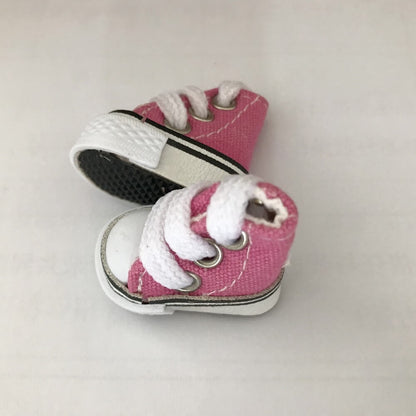 1 Pair 3.5cm Doll Shoes for Blyth Licca Jb Doll Mini Shoes for Russian Doll Sneakers Shoes for 1/12 BJD Doll Doll Accessories