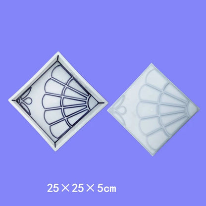 DIY Path Maker Concrete Mold Pavement Plastic Path Paving Cement Brick the Stone Road Paving Moulds Tool for Garden Decoration