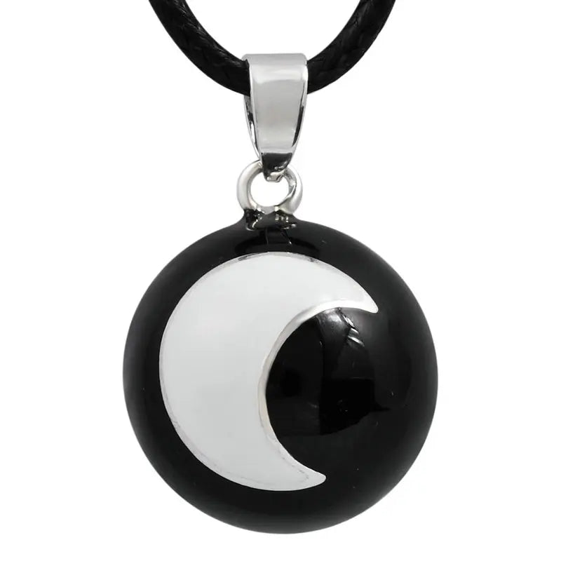 Eudora Harmony Ball Pendant Necklace Pregnancy Chime Ball Mexcian Bola Pendants Wishing Balls Fine Jewelry for Women