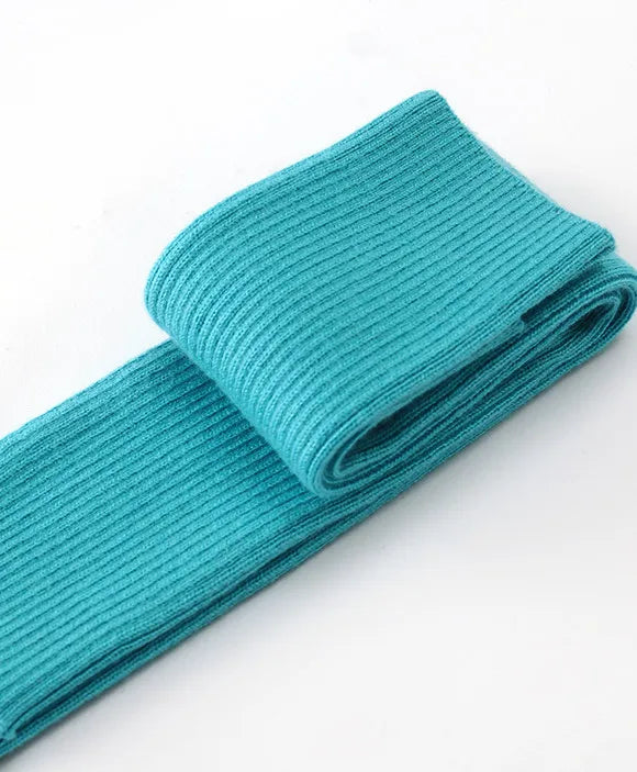 Sparsil Women Winter Arm Warmers Cashmere Fingerless Long Gloves Solid Warm Mittens Elbow Thread Knitted Sleeves 50cm Glove